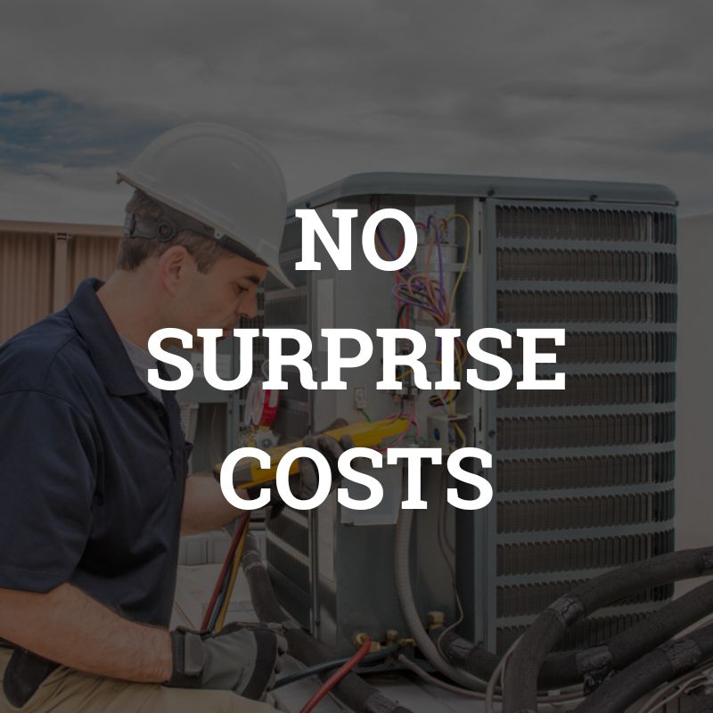 Temperature Control Maintenance offers upfront and transparent pricing.